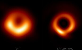 The first fuzzy photo of a black hole gets a sharp makeover