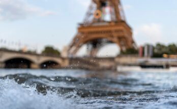 Latest on Seine river water quality concerns as more Olympians set to compete